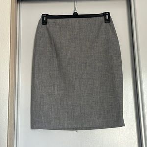 Banana Republic light gray skirt